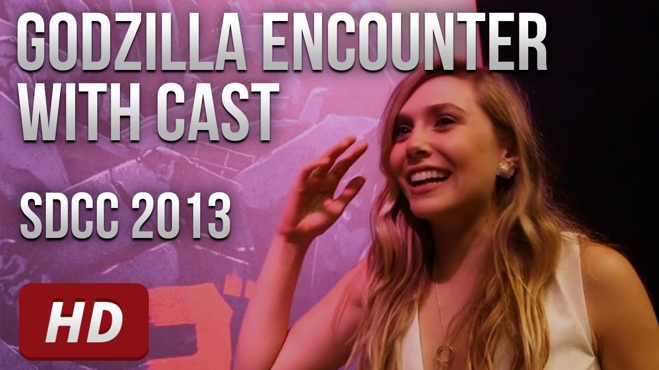 Godzilla Cast & Director Visit the Godzilla Encounter @ SDCC 2013 
