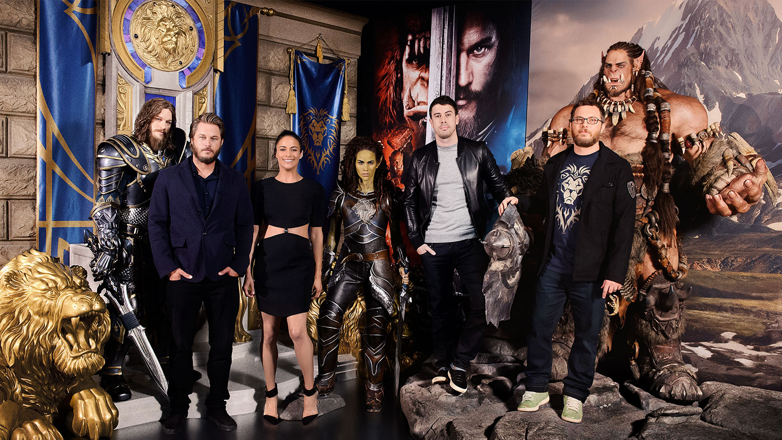 STARS LAUNCH WARCRAFT EXPERIENCE AT MADAME TUSSAUDS LONDON