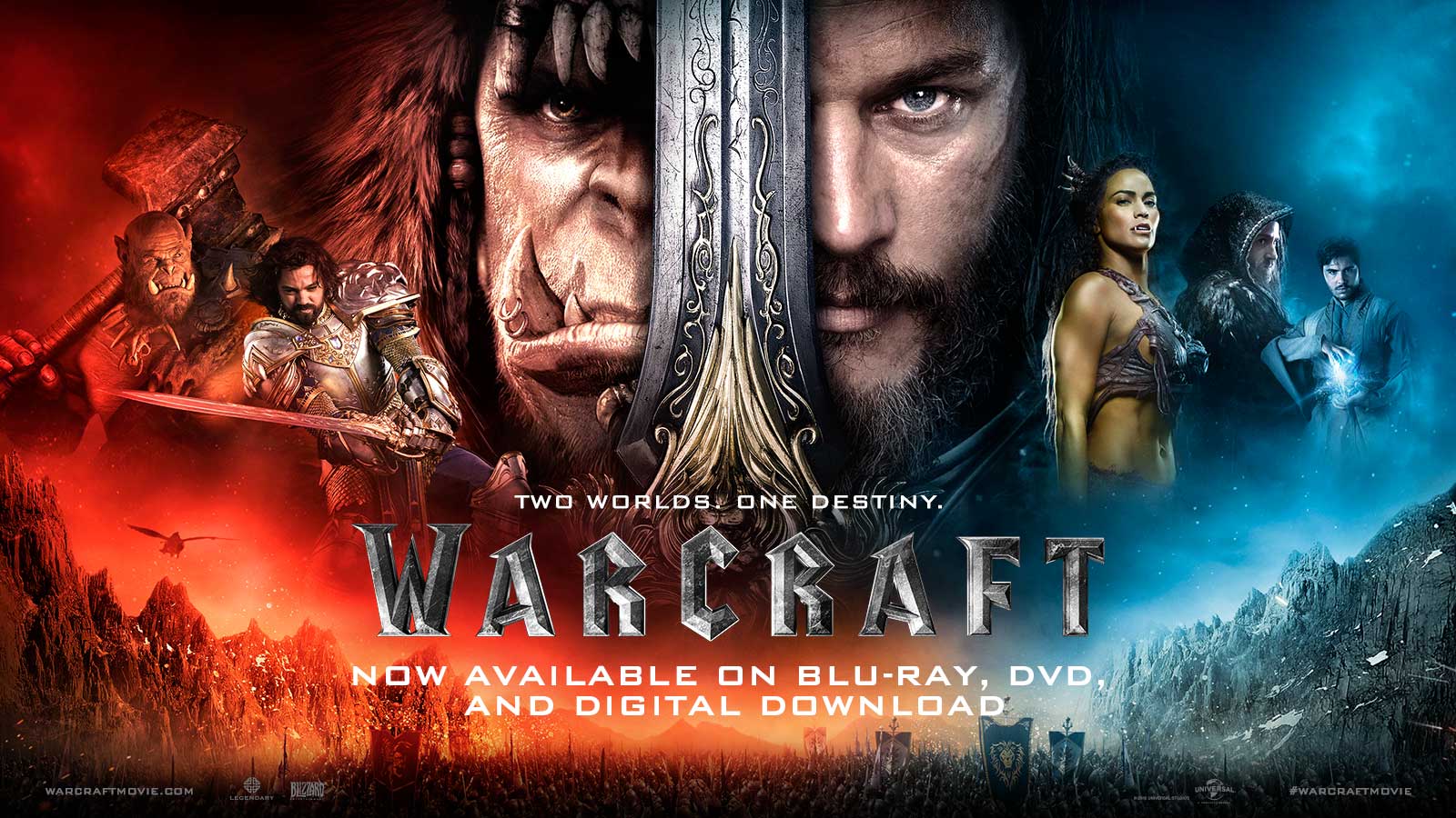 Warcraft Now Available on Blu-Ray, DVD, and Digital